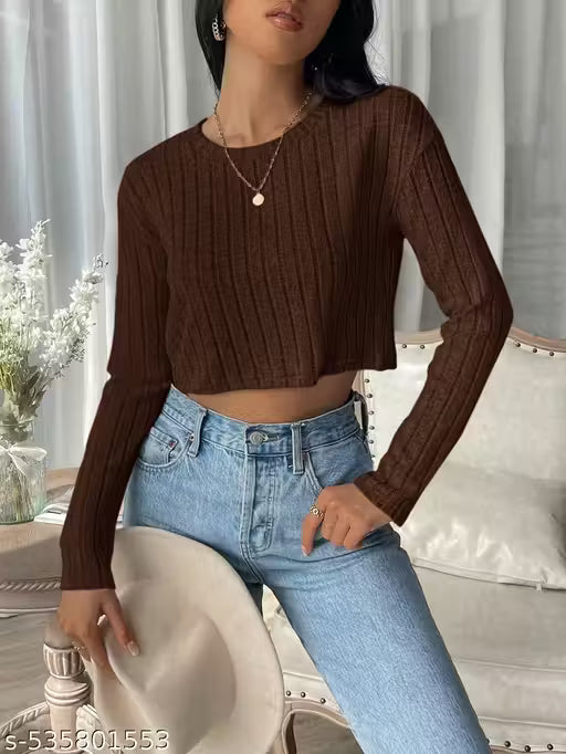 Long sleeves korean tops