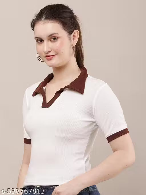 Urban Chic Ribbed Polo