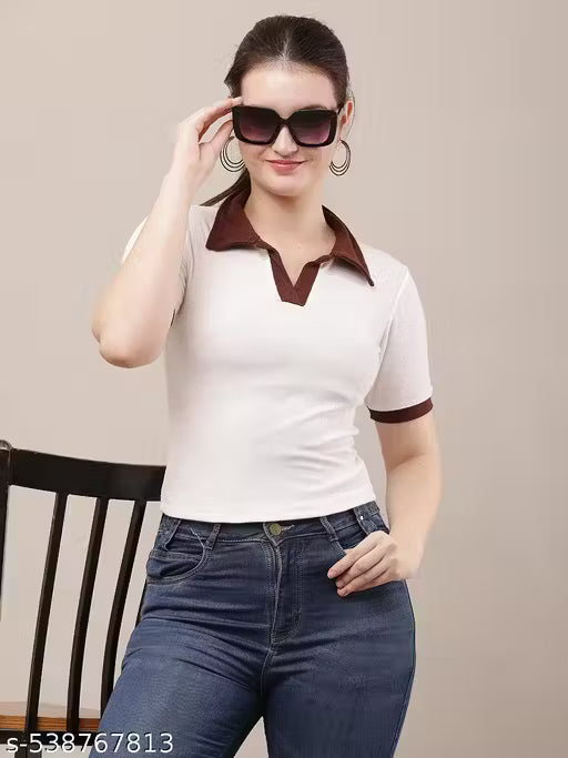 Urban Chic Ribbed Polo